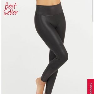 Spanx Faux Leather Leggings